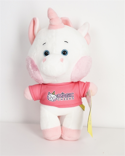 Мягкая игрушка Единорог с розовыми щечками 2284 - фото 11523