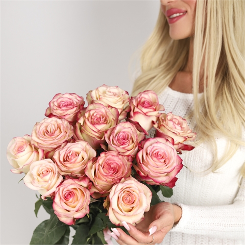 Букет из 15 роз Эквадор Палома 50 см 2962 - фото 14785