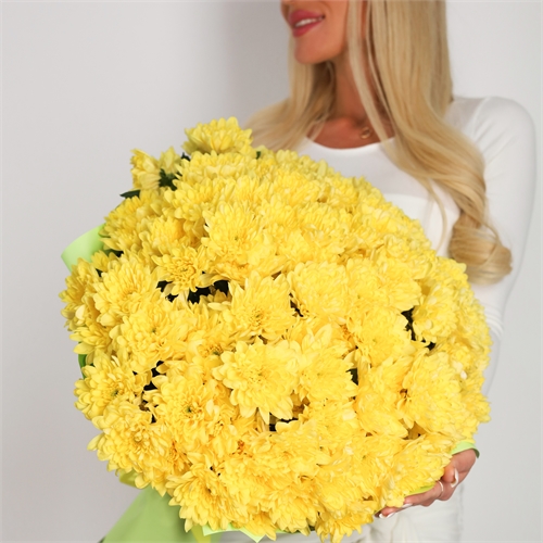 Букет из 25 хризантем 1981 - фото 14988