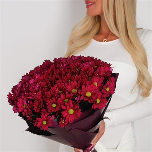Букет из 25 хризантем 1983 - фото 14996