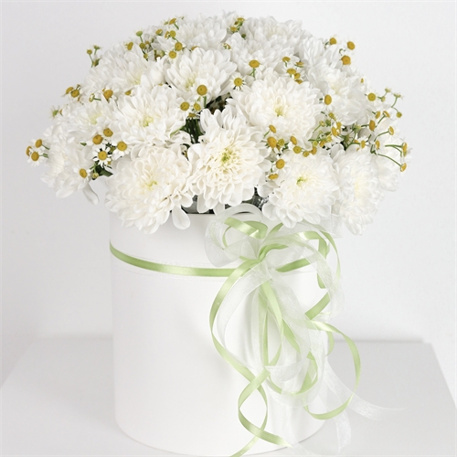 Композиция в шляпной коробке "На счастье" 4135 - фото 15121