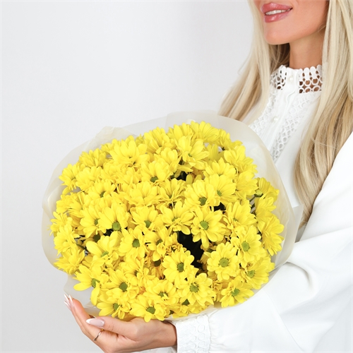 Букет из 11 хризантем 5497 - фото 15283