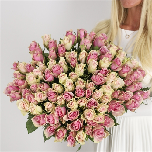 Букет из 101 розы Кения 50 см 4005 - фото 15292