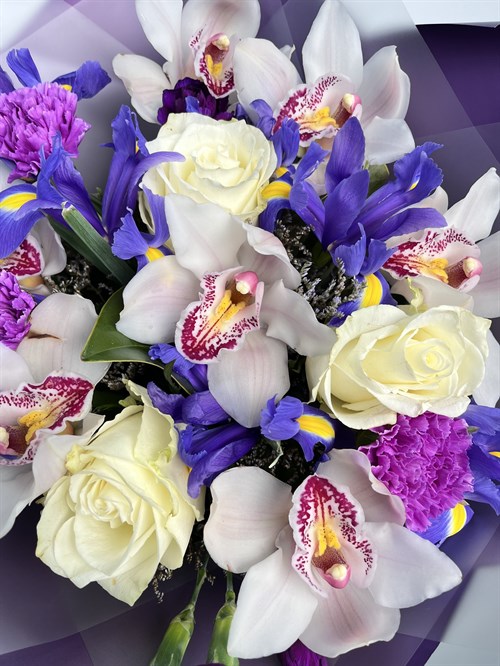 Сборный букет с орхидеями "Мечта" - фото 5368