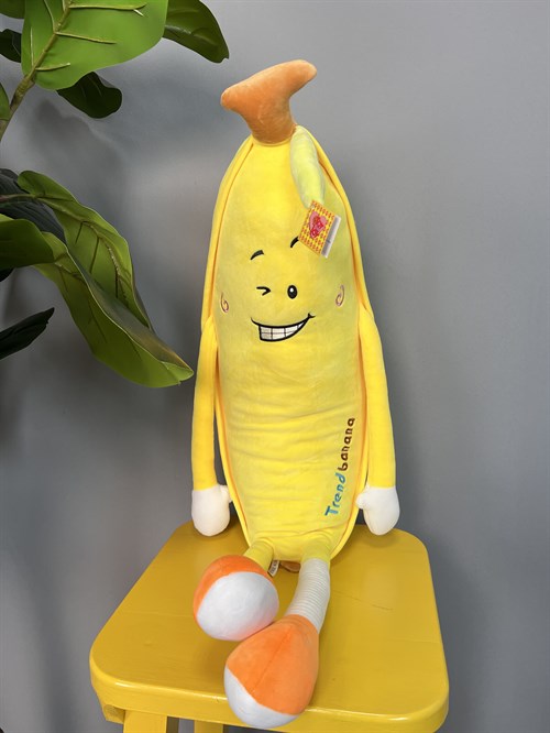 Мягкая игрушка "Желтый банан" - фото 6735