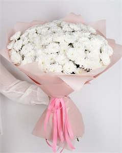 Букет из 25 хризантем 1975