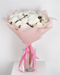 Букет из 15 хризантем 1976