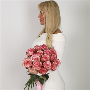 Букет из 15 роз Эквадор 50см 2443