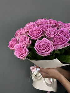 Роза розовая 50 см Россия (Аква) 