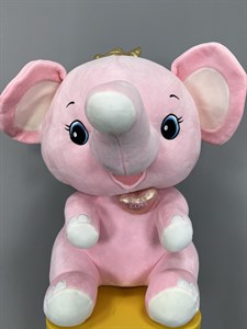 Мягкая игрушка "Розовый слон"