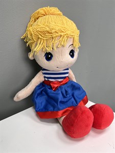 Мягкая игрушка "Кукла Стильняшка Блондинка/Радуга"