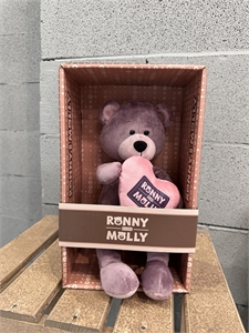 Мягкая игрушка BONNY MOLLY  Медведь с сердцем