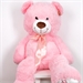 Мягкая игрушка Мишка розовый 5453 - фото 14164