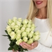 Букет из 25 роз Кения  50 см 3922 - фото 14411