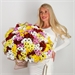 Букет из 51 хризантемы 2486 - фото 15014