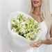 Букет с белой эустомой 15 шт 5340 - фото 15062