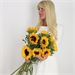 Букет из 9 подсолнухов 4015 - фото 15078