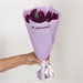 Букет из 15 фиолетовых тюльпанов (Лэптоп) 2510