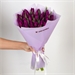 Букет из 35 фиолетовых тюльпанов  (Лэптоп) 2525