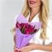 Букет из 15 тюльпанов (Пинк Ардур) 5550