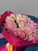 Букет из 25  розовых роз (Кения) - фото 6099