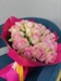 Букет из 25  розовых роз (Кения) - фото 6101