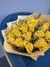 Букет из желтых роз "Мафия" - фото 6647