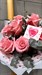 Букет из роз с эвкалиптом " Облачко" - фото 8595
