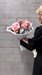Букет из роз с эвкалиптом " Облачко" - фото 8596