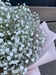 Букет из белой гипсофилы "Безупречный" - фото 9118